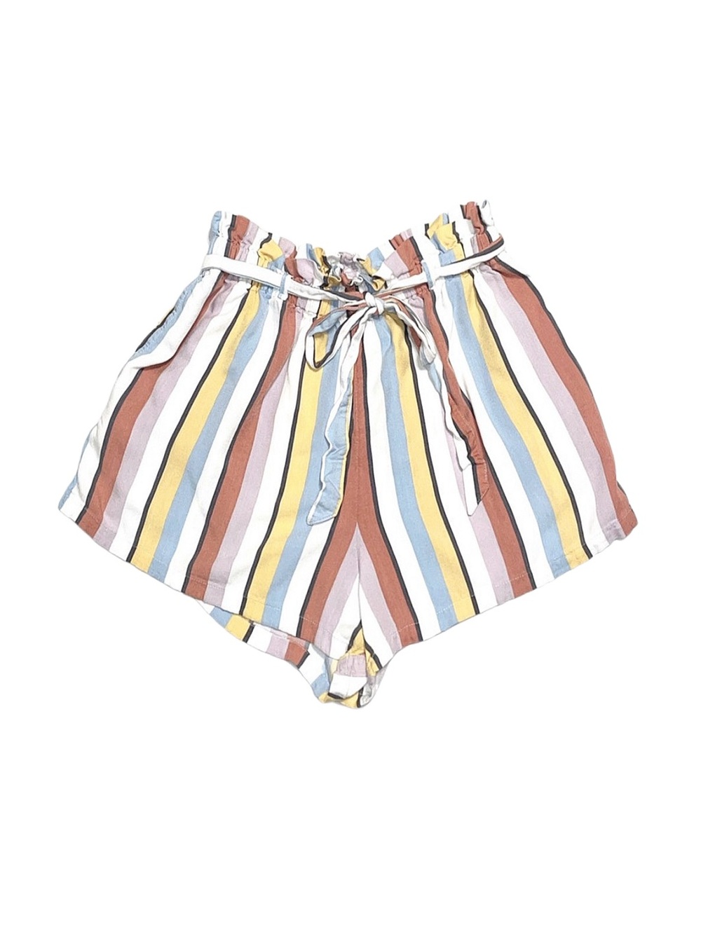 HOLLISTER Ultra High-Rise Striped Shorts Large